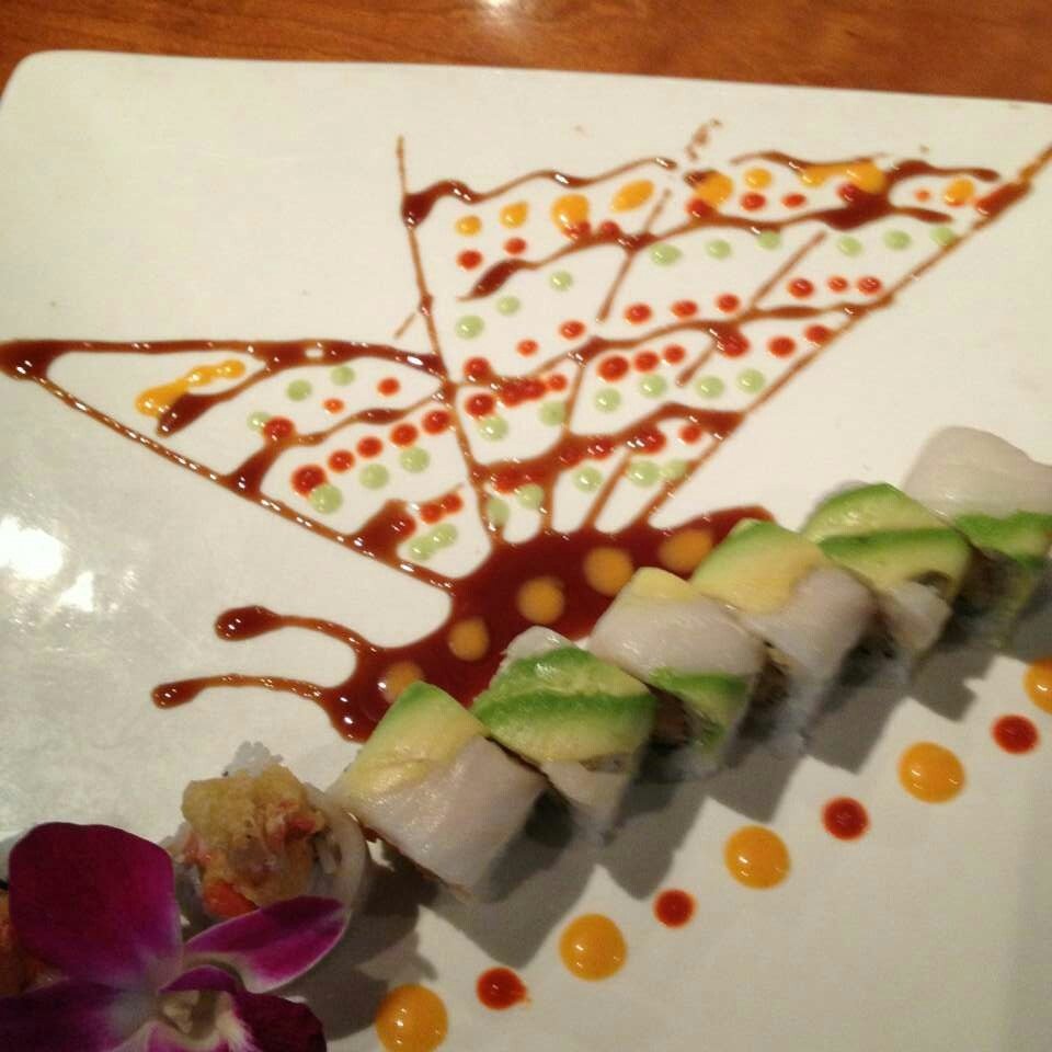 A Japanese Restaurant with SUSHI HIBACHI STEAK AND SEAFOOD