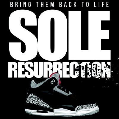 sneaker restoration, we do sole swap, sole seperration, yellowing soles, cracking, fading and custom work