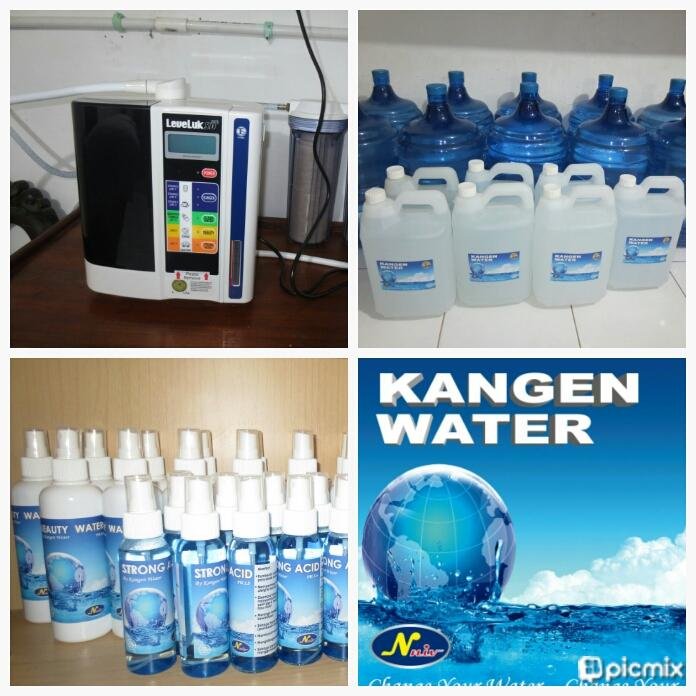 Distributor dan Pemilik Mesin Kangen Water. Pemesanan  hub 0857 1899 0091