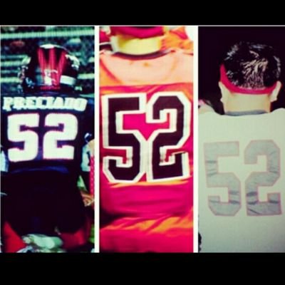 #52 varsity defensive end offensive line SG Football