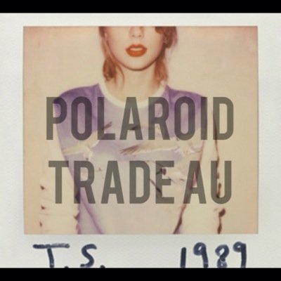 This was designed to TRADE the collective polaroid pictures found in the 1989 album by taylor with other swifties! any concerns, tweet or dm the page :)