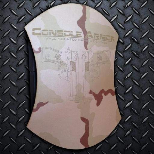 With Console Armor, you play an active role in designing your own console wall mount that is distinctive to your gaming style! #WallMountedGamingDefense