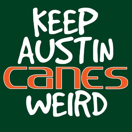 AustinCanes's profile picture. University of Miami's Austin Alumni Club, Miami Hurricanes, Austin 'Canes, #theU in #Austin http://t.co/N1gq2RwNj7 & http://t.co/48Hkr1SxKR