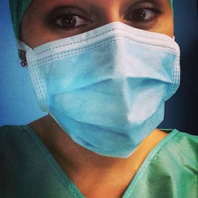 Medico. Propic con mascherina since 2012.