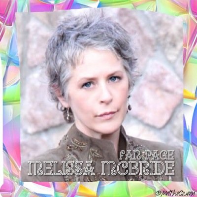 Mel is queen and I'm her loyal follower. If you love #MelissaMcBride then you are at the right place! #Caryl #CarolPeletier #TWDFamily @mcbridemelissa Follows.