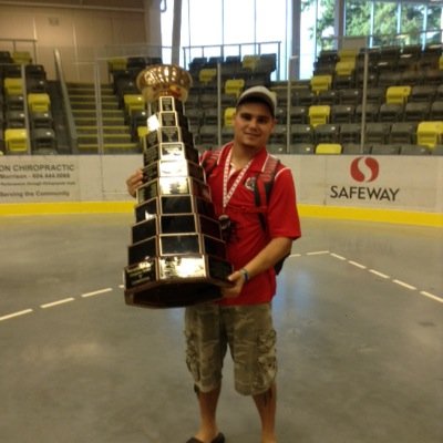 Onondaga Redhawks #9, From Six Nations, Ontario, Canada