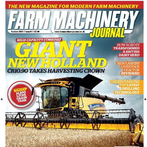 The magazine for operators and owners of modern farm equipment from harvesters to tractors, implements and more