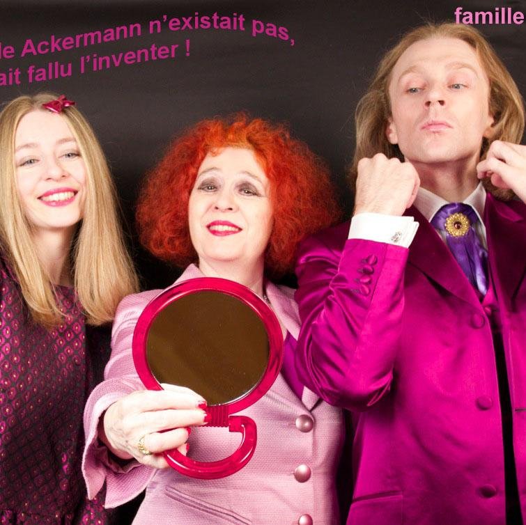 Welcome my friends, this is the excentric Ackermann family with Pascale the mother, Cyril the father, Morgan the son and Capucine the daughter !
#TVshow