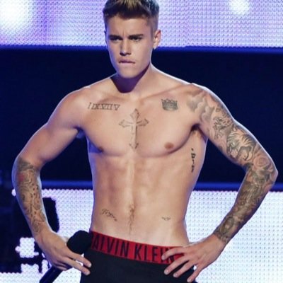 Justin Bieber that is all. (he follows)