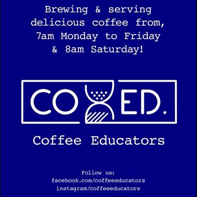 Co_EdCoffee's profile picture. Serving espresso, soft brew coffees & delicious food! Coffee training available from a team of international Baristas!