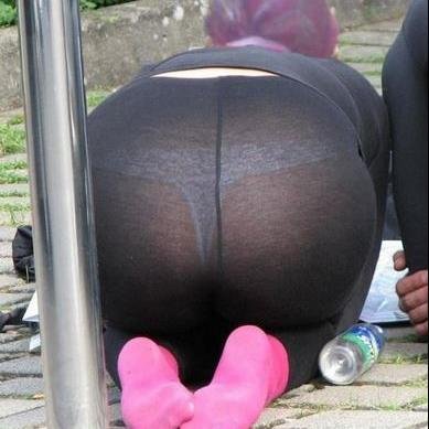 Inderin Schamlippen Leggings Onanieren