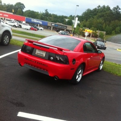 05 Mustang V6 coupe and 2004 40th Mustang GT coupe