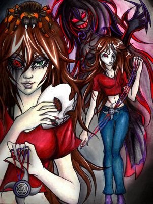 I was just a regular girl named Nancy Gale when it all happened. Now I'm just a proxy for Slenderman. My giant pet spider is named Geneva and that's all really.