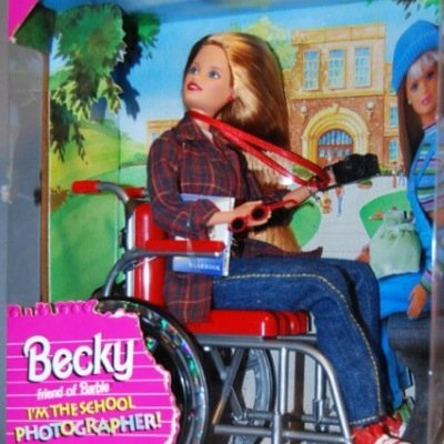 becky wheelchair barbie