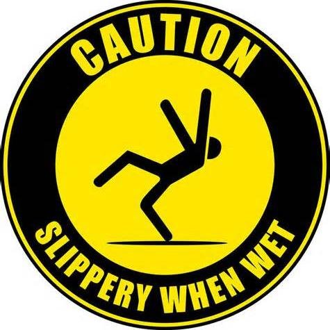 WET TILES ARE SLIPPERY and DANGEROUS    No Slip Floor Treatments eliminates slips and falls 
FREE DEMONSTRATION @ your business location 609-206-7957