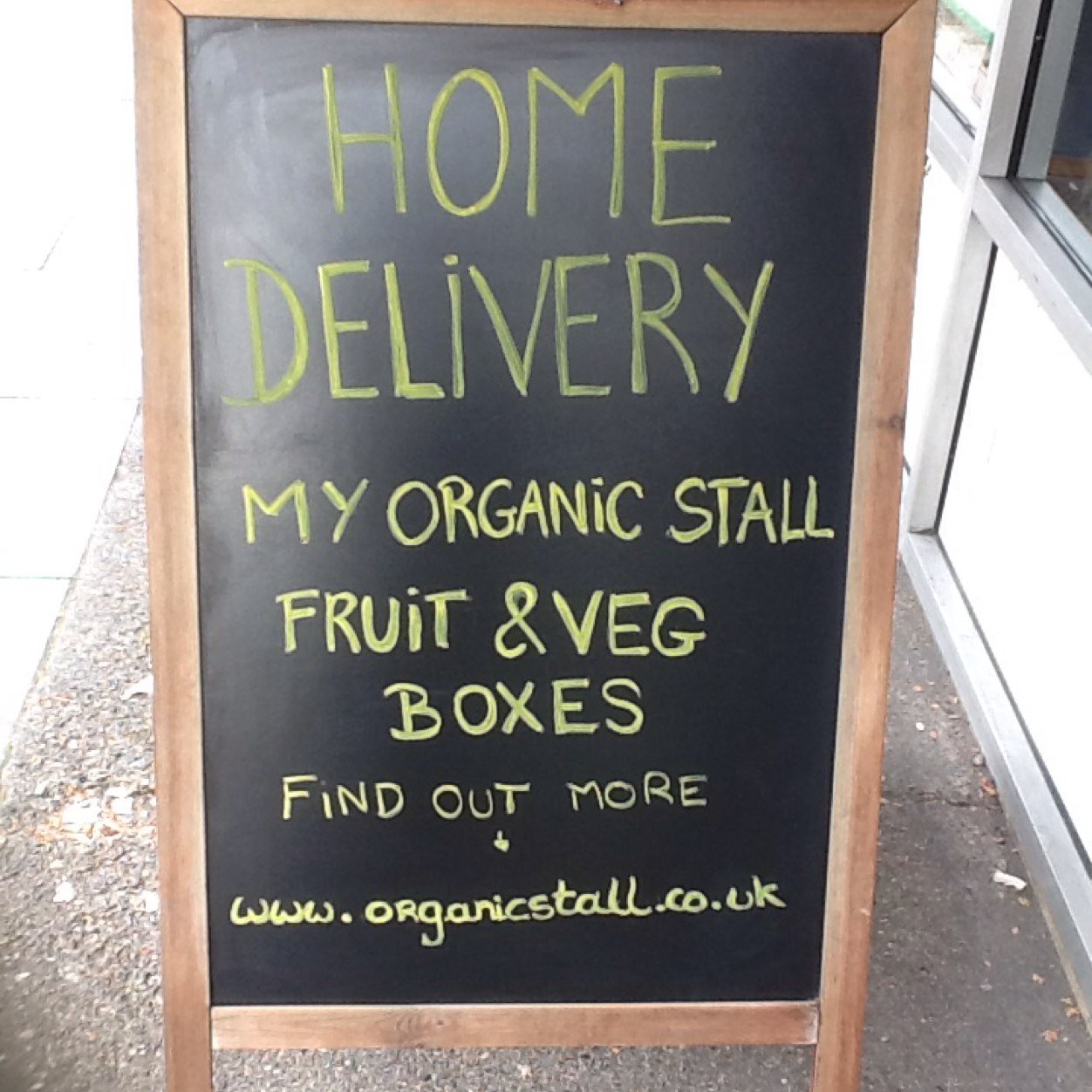 The biggest organic shop on Hornsey Road.