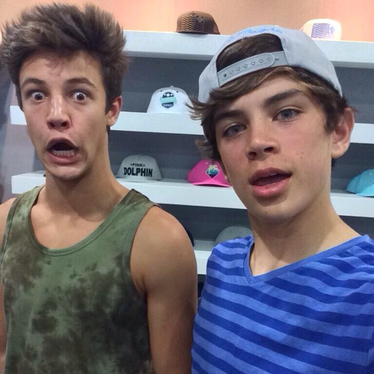 hayes grier+austin mahone r lyfe