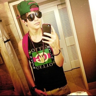 All I care about are two guys that names are @austinmahone and @jakemiller! Austin followed 9/13/14 and Jake followed 1/3/14!(:
