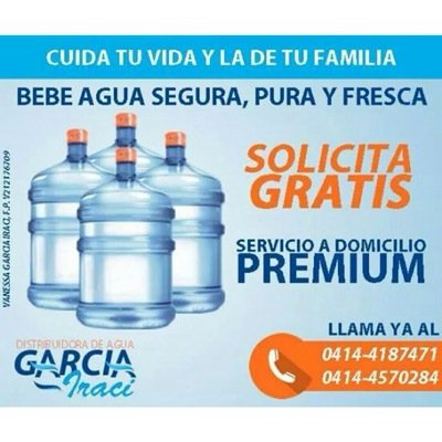 Agua pura 100 % Manantial