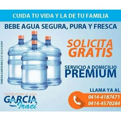 Agua pura 100 % Manantial