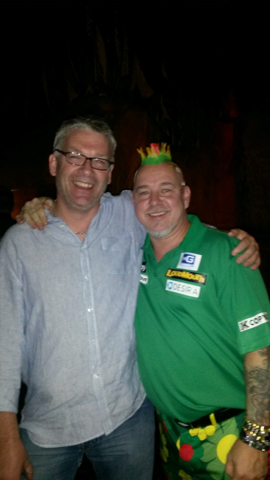 Darts golf football speedway and horse/greyhound racing supremo.