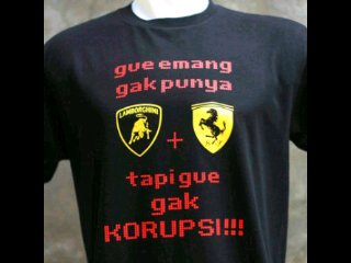 PAKE KAOSNYA & KAWAL #Jokowipresident | #ngAhok Cotton Combat,  Built Up  tanpa jahitan samping