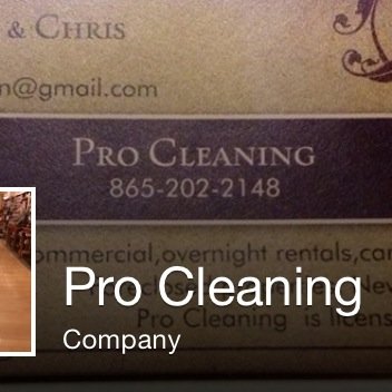 We are a full services cleaning company !
