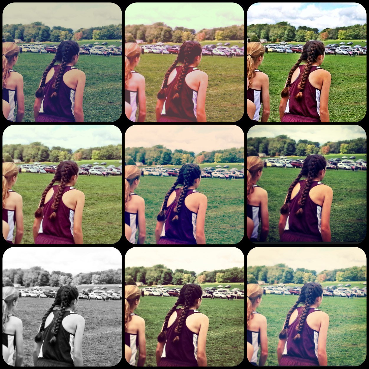 ♔ Im a runner and a stunner. ☠   in college and I run for fun