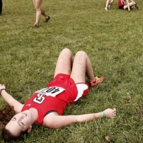 stuckrunning's profile picture. I can't kick or catch a ball, so I chose to run and now I'm kinda stuck with it. (I like it sometimes though)