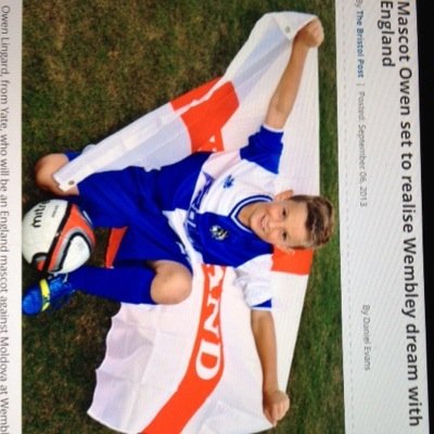 WINTERBOURN CC AND WAS AN ENGLAND MASCOTT WALKED OUT WITH FRANK LAMPARD