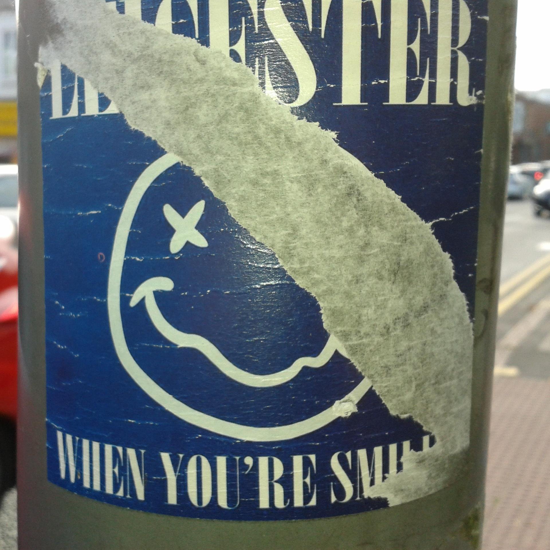 stuffonwallsinleicester: A collection of things seen posted, stuck, painted or written on various surfaces around Leicester. APOLITICAL.