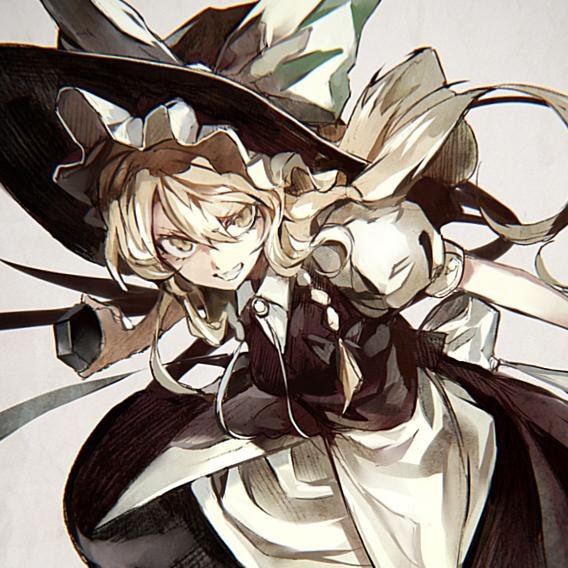 Your ordinary magician from Gensokyo is here. Call me Marisa, and give me that thing of yours, ze~【RP】