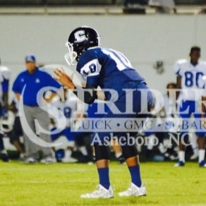 I have to be a student on and off the field Thats the key to success High Point Central Athlete #10qb