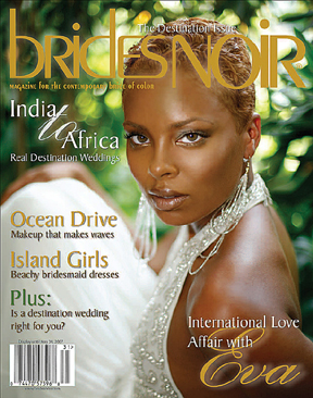 Fashion focused international bridal magazine for the woman of color