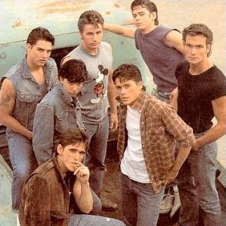 Darry - single | Dally - single | Two-Bit - single | Steve - single | Sodapop - single | Johnnycake - single | Ponyboy - single | It's 1968. We're the greasers.