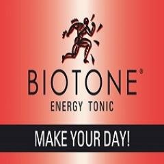 Biotone is an energy tonic containing a unique mix of Kola Nut, Phosphorus and Manganese.
It is praised for its slow release of energy and low sugar content.
