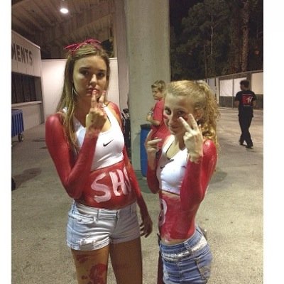 I'm always the short one