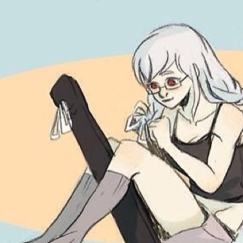 I sacrificed my sight for Bocchan. I'd sacrifice everything to see him one more time. (blind!peko)