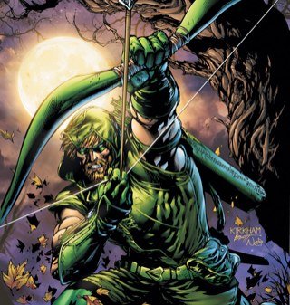 The guy with to many Arrows. I'm apart of the Justice League. An I protect the people of Starling City (#DCRP)