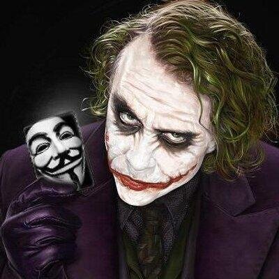 Introduce a little Anarchy, upset the established order and everything becomes chaos! I am a Agent of Chaos. @anarchist_anon 's back up #Anonymous