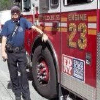 FDNY Buff & Volunteer LT. in Pa. ... Tried to join in 88, but hiring froze. When unfroze I was TOO OLD. NOT affiliated with FDNY. Views are MINE!