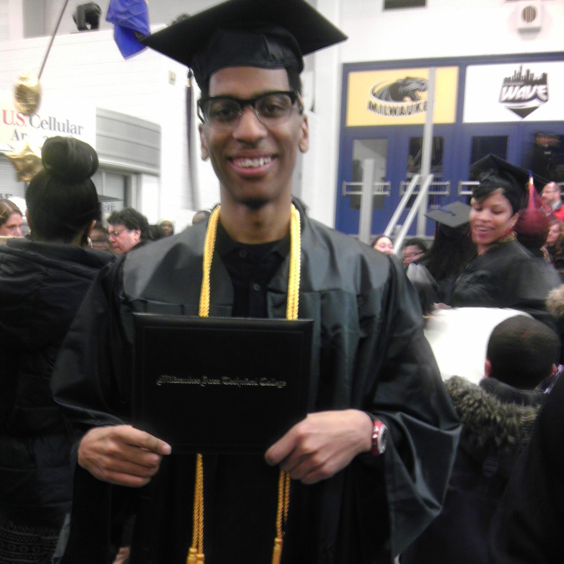 A Student at Milwaukee Area Technical College enrolled in the IT networking program. Anticipated graduation date: December 2015