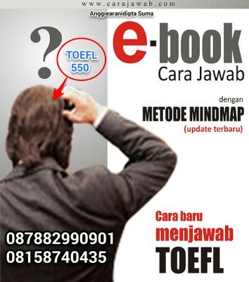 Ebook toefl bagus, Belajar Toefl pdf, Tips Toefl Tes, Bahasa Inggris, Soal Latihan Toefl
Telp/SMS 08788 299 0901. Tips Bahasa inggris add pin BB 7D2F865F