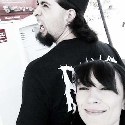 Supporting the death metal scene \m/