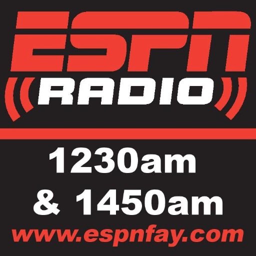 ESPN 1230 and 1450, Fayetteville and Fort Bragg's home for sports. Listen Live - http://t.co/AlZ7cYy1Ay