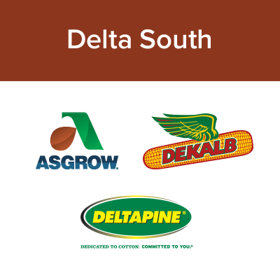 DEKALB Asgrow Deltapine Delta South, led by Technical Agronomists Fran Deville, Greg Ferguson, Caleb Albers and Chet Chane.