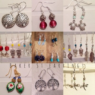 Unique and Hand-Made Earrings for special occasions 
Contact: bakerstearrings@outlook.com