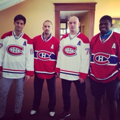 Hockey fan for life / Habs fan for life ! 
Maybe all about playing football and my patriots, hockey is a love