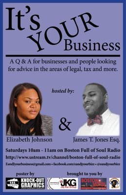 Tax professional & more Elizabeth Johnson & Attorney James T. Jones esq have come together to help our public in this Q&A show.