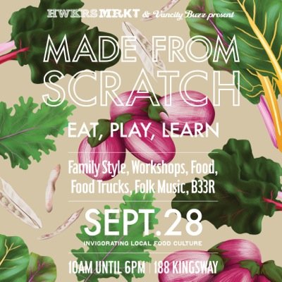 scratchyvr's profile picture. Workshops & Family Style Dining Market Hall
Baby Brother to @hawkersmarket 
#madefromscratchyvr #Hawkersmarket